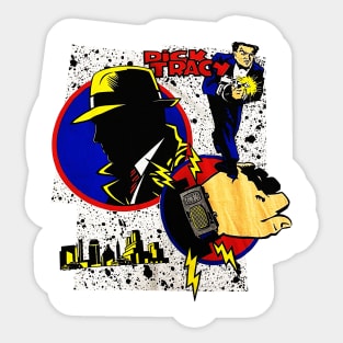 Dick Tracy Sticker